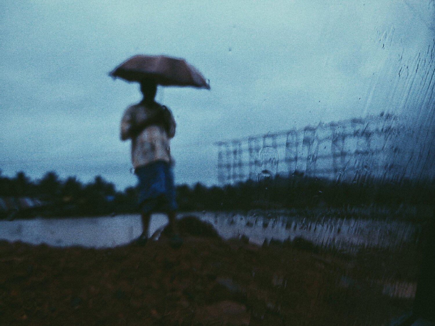 Man under the Umbrella
