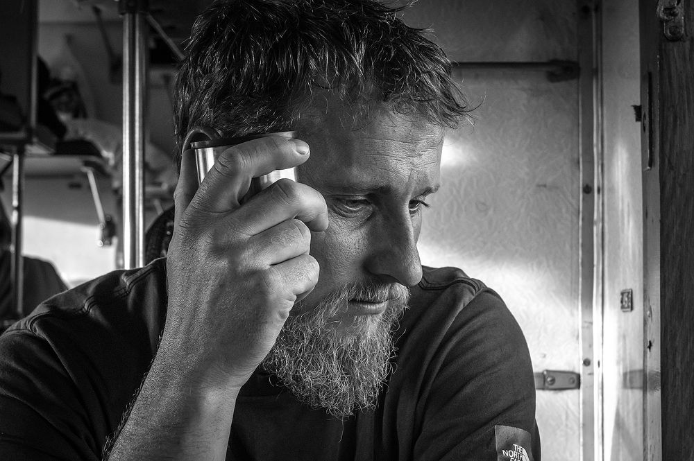 После долгой экспедиции — домой.