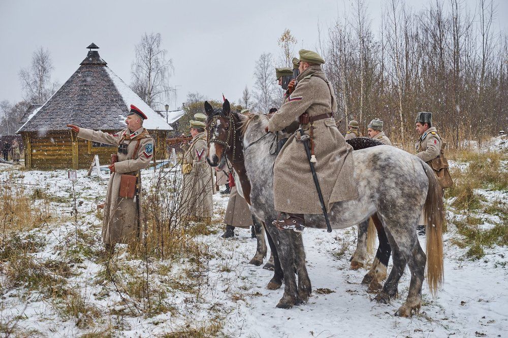 Перед боем.