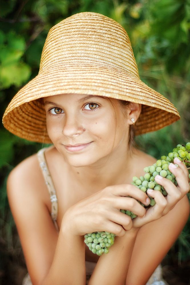 Сборщица винограда