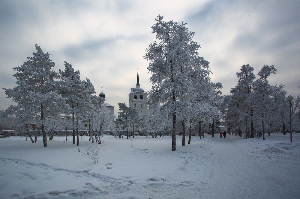 На закате короткого дня