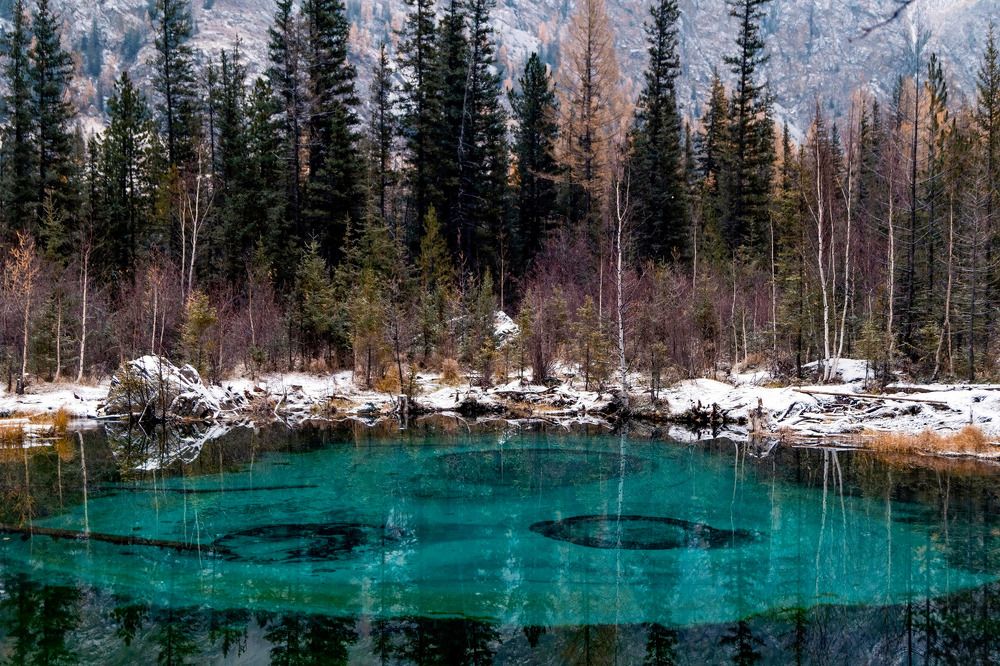 Земной глаз...