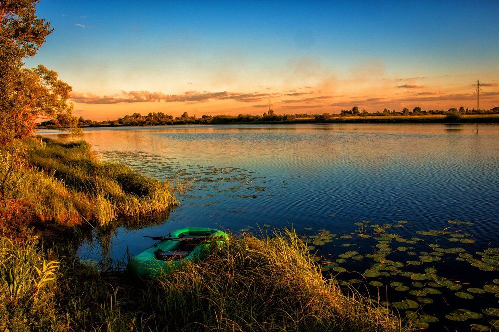 Лесное озеро