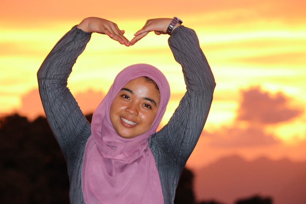 Lovely Girl on Sunset
