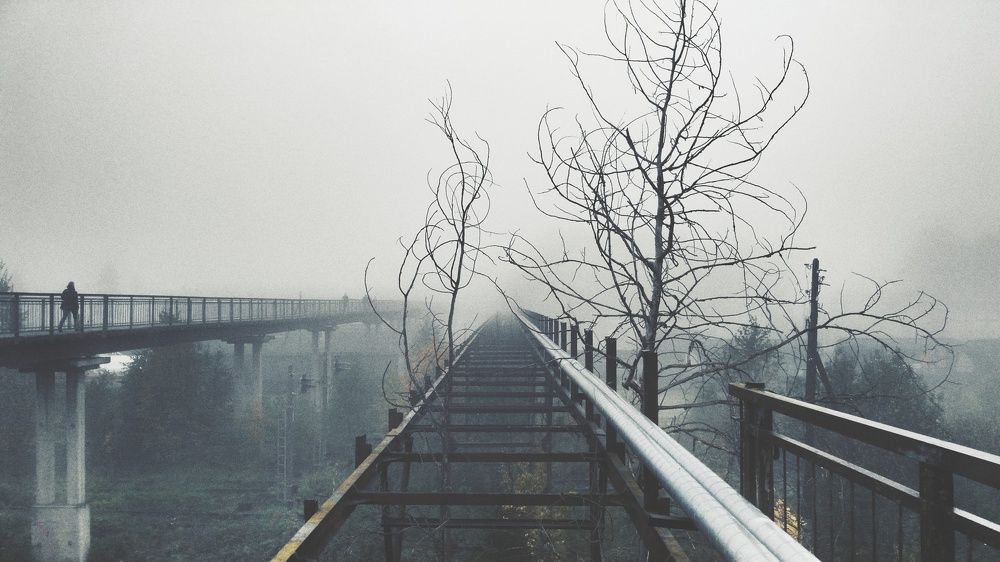 Уходим в туман.