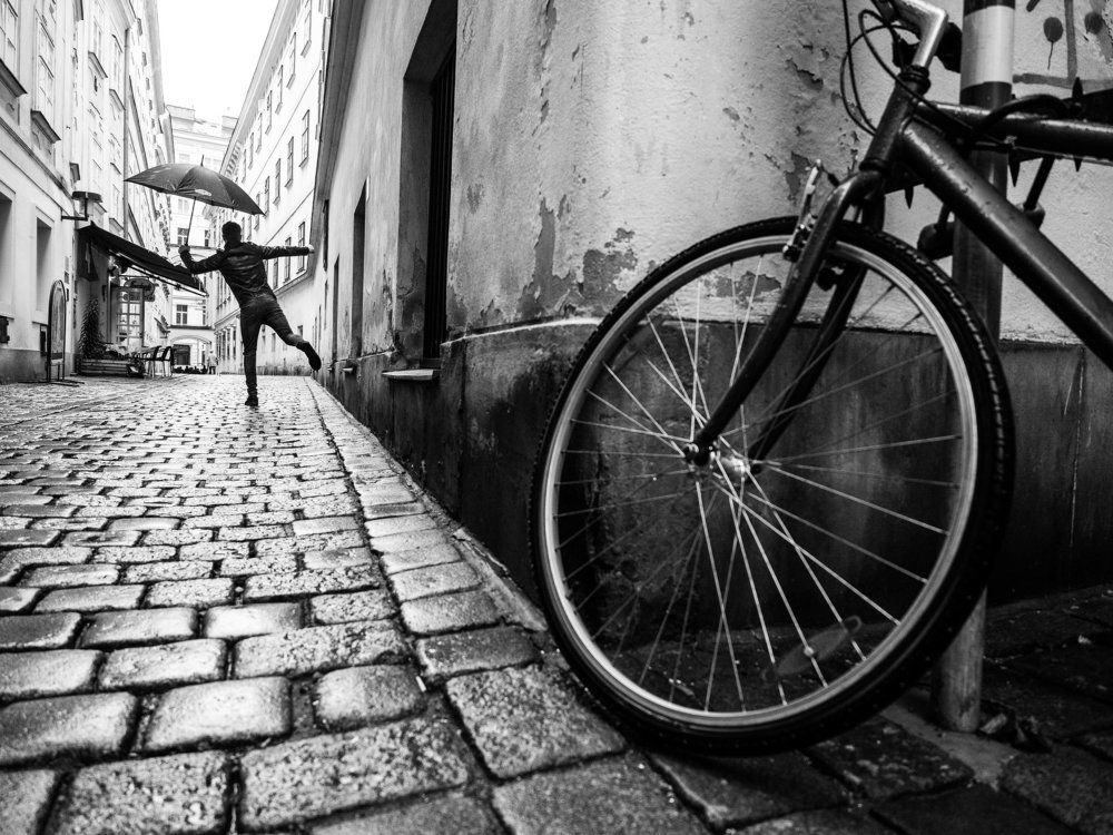 На улочке в Вене