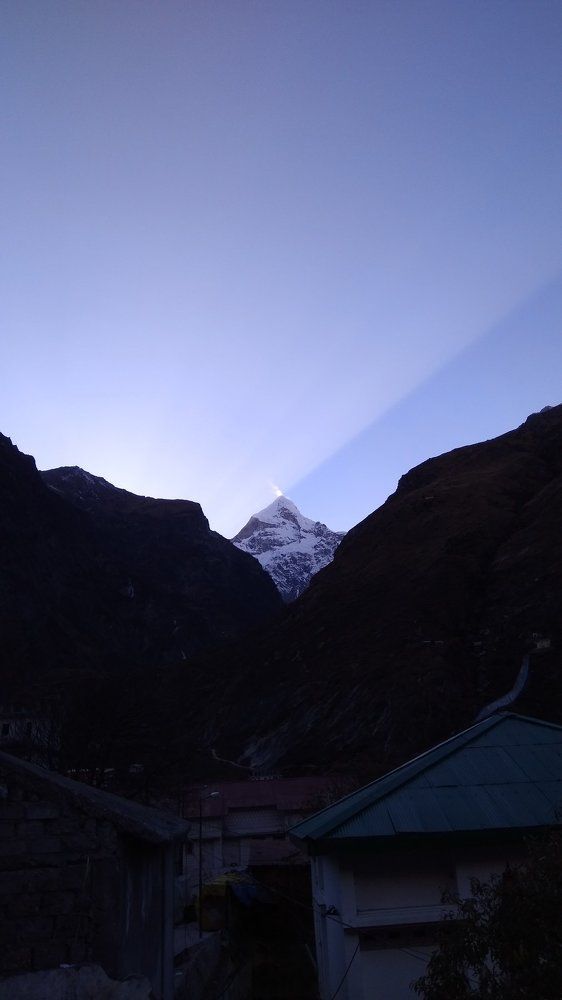 The  God symbol "Mountain"