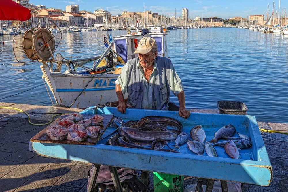 Старый рыбак.