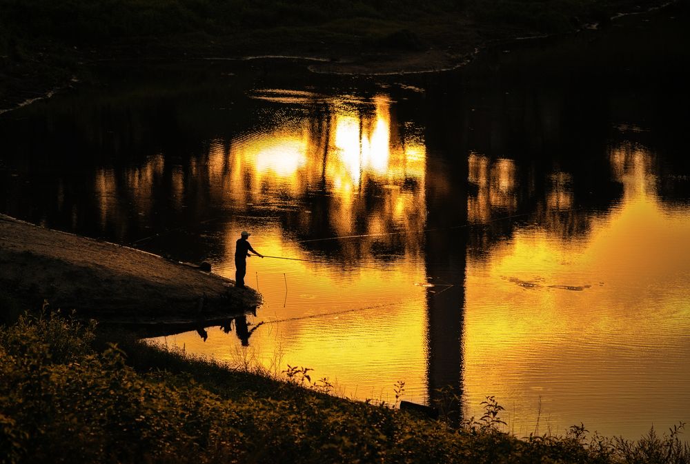 Оранжевая рыбалка