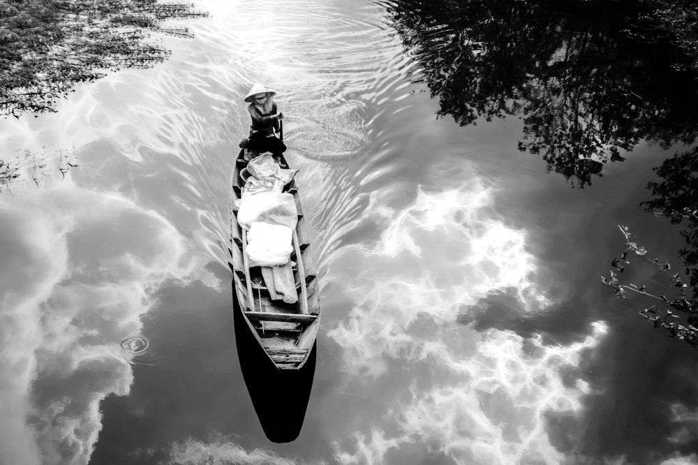 Vietnam countryside.