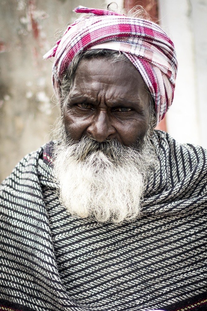 Portrait of an Indian Begger