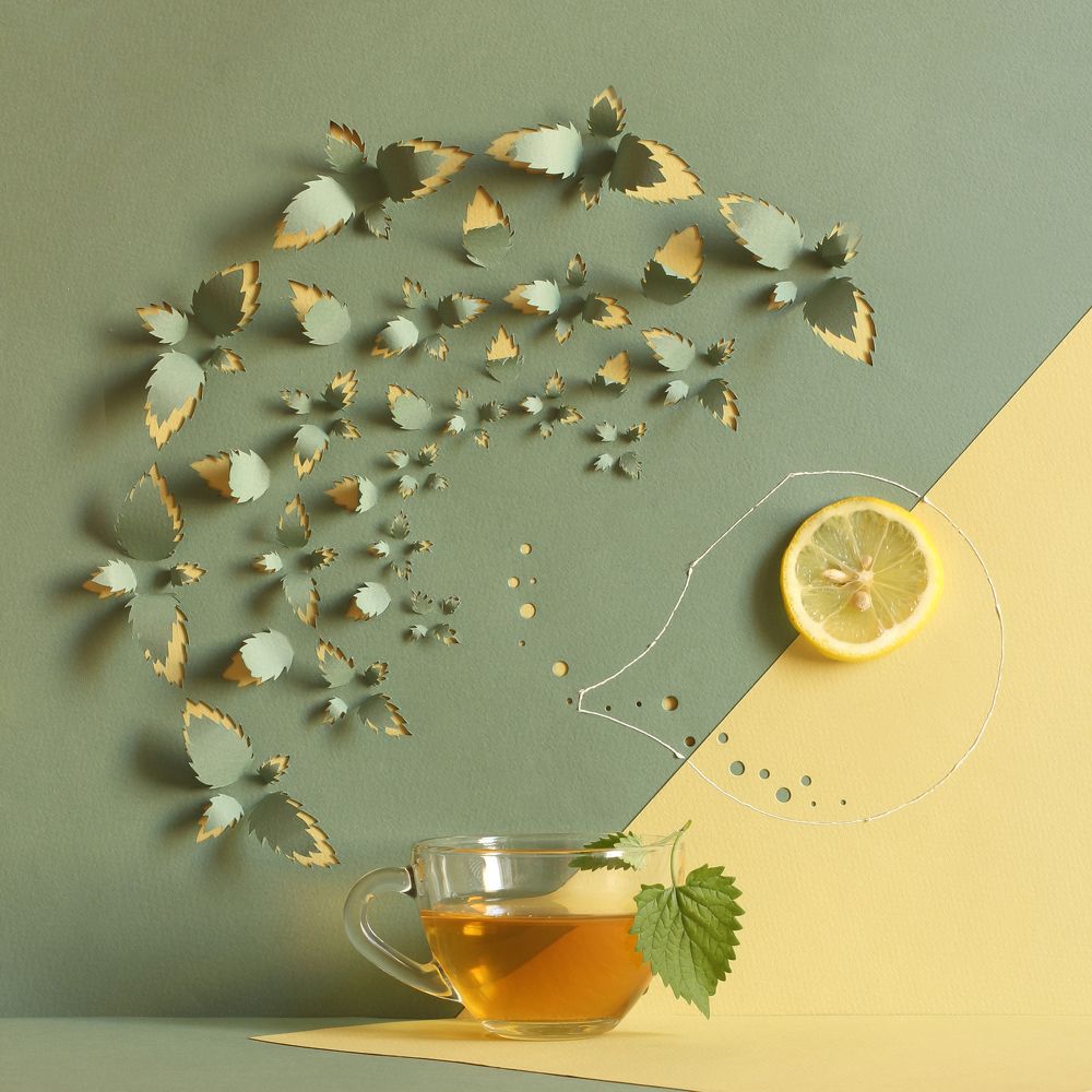 Чай с мятой и лимоном