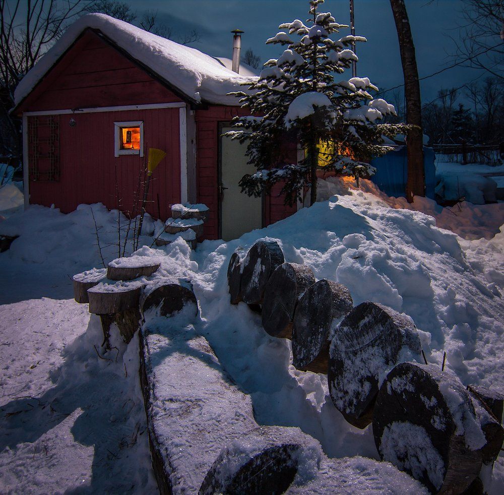 Зимний этюд.