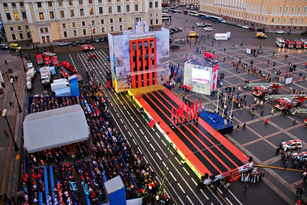 ДВОРЦОВАЯ СВЕРХУ