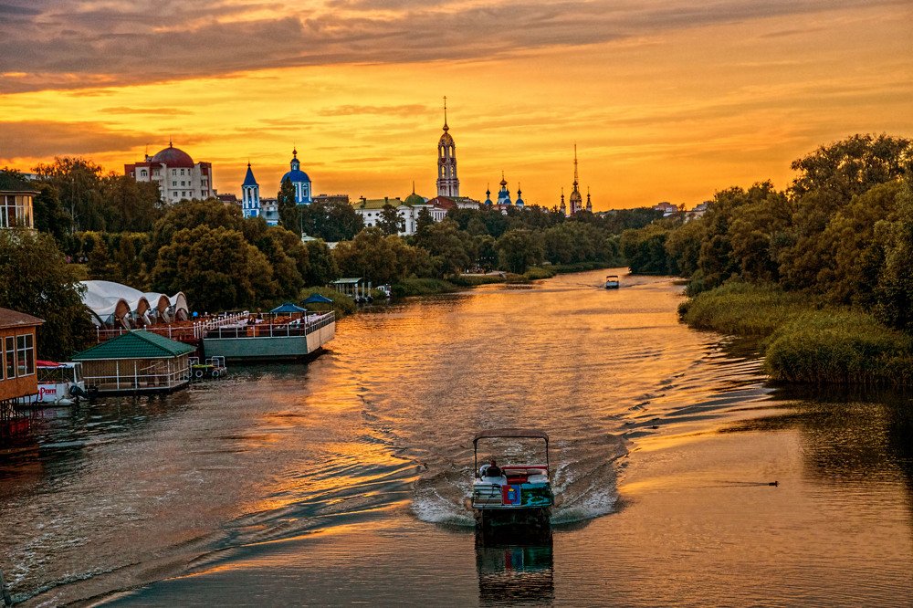 набережная реки Цны г. Тамбов