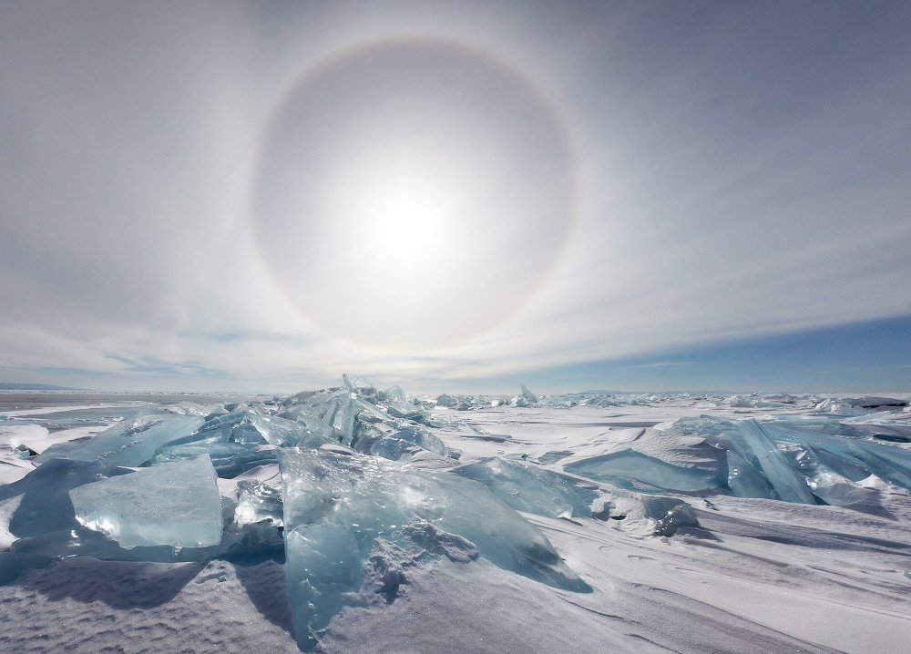 Гало над Байкалом