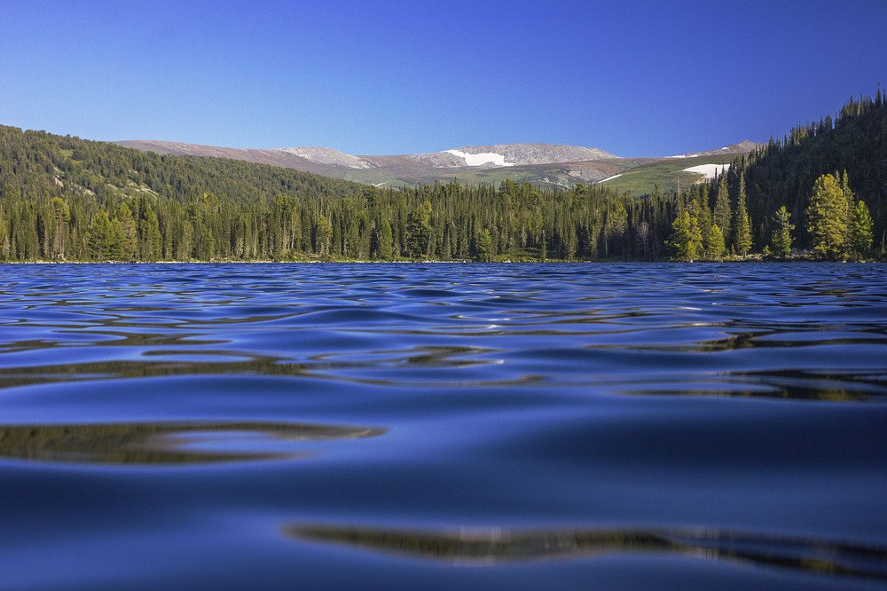 Сказочная гладь озера