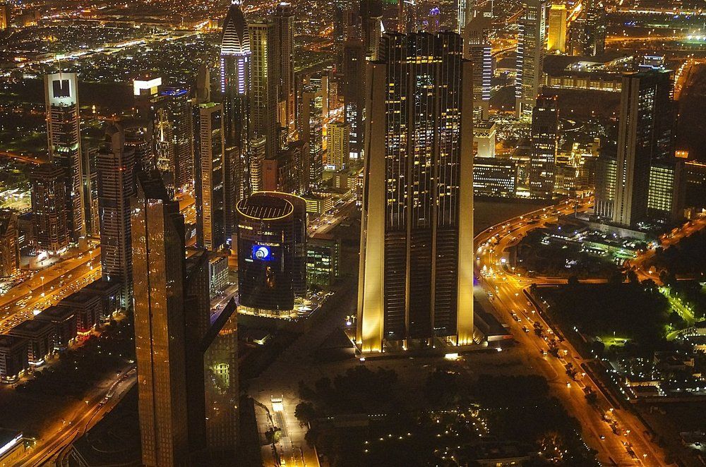 Вечерний Дубай