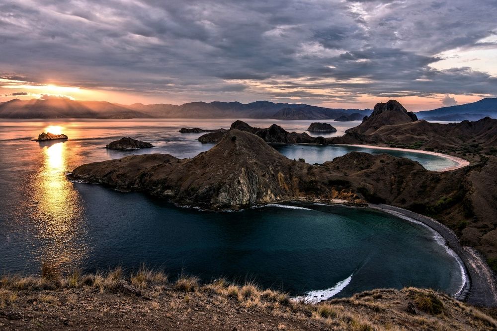 Sunset at Padar Island