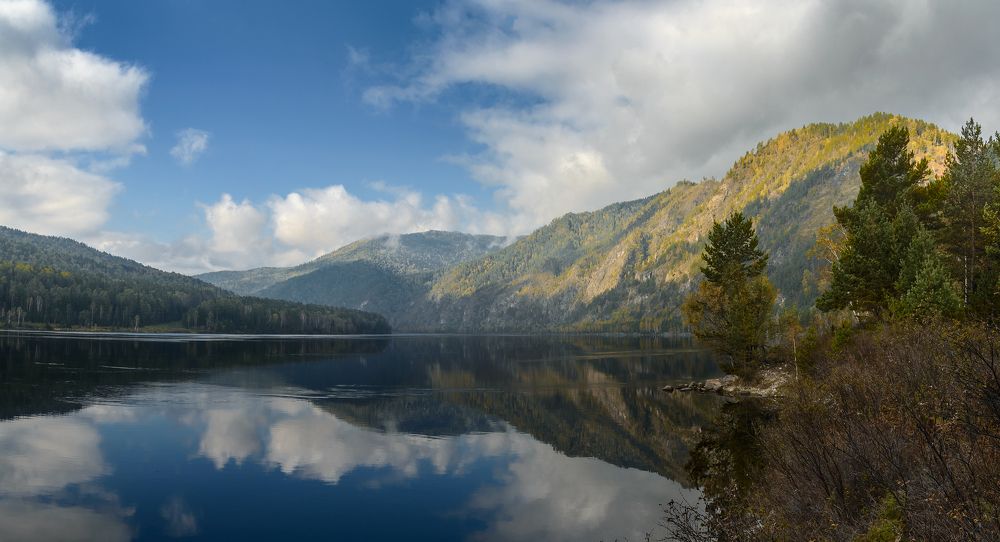 Сентябрь в Саянах. Утро.