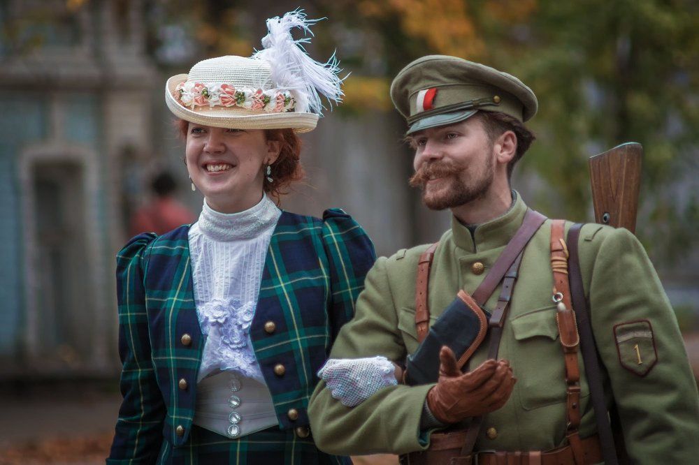 Пара из прошлого.