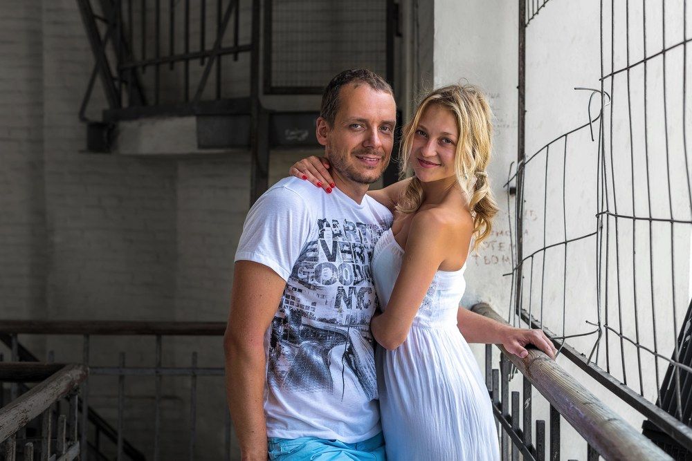 Влюблённая парочка