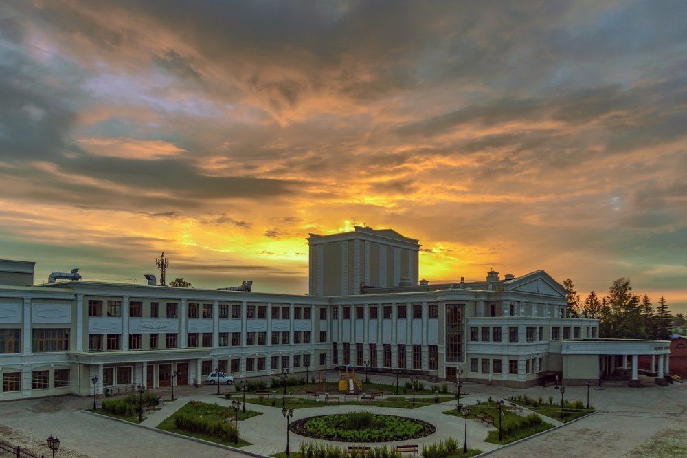 городской рассвет