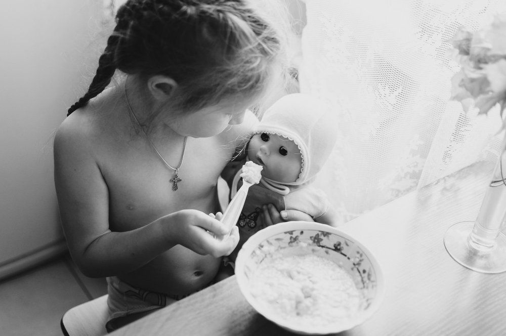 Маленькая мама