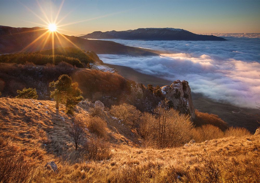 Гуляя над облаками