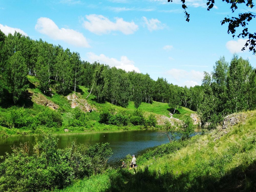 Берега р.Каменки