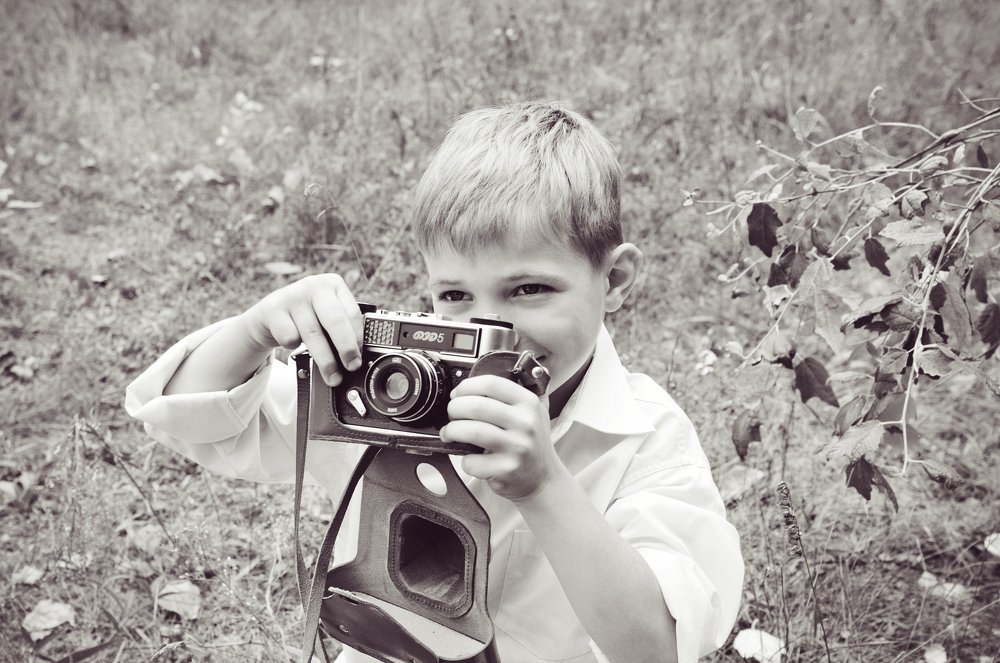 юный фотограф