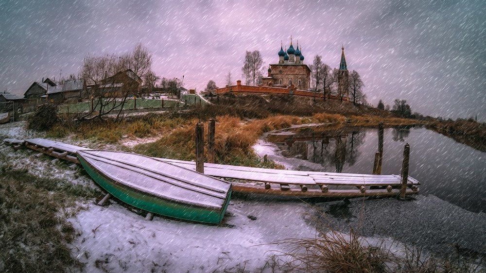 Про снег и серую погоду...
