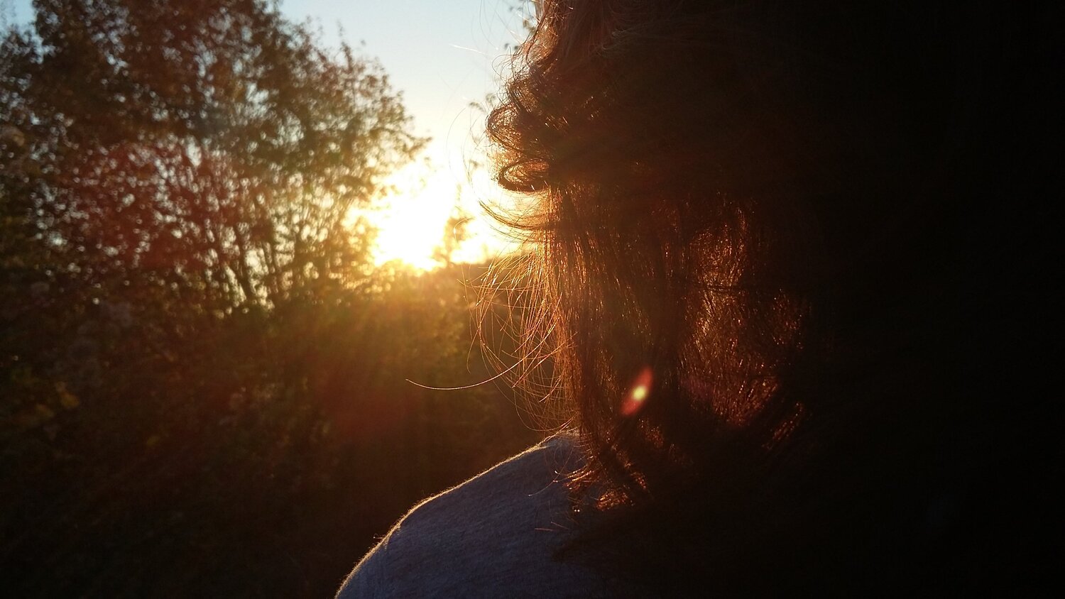 Best friend and sunset Best friend and sunset