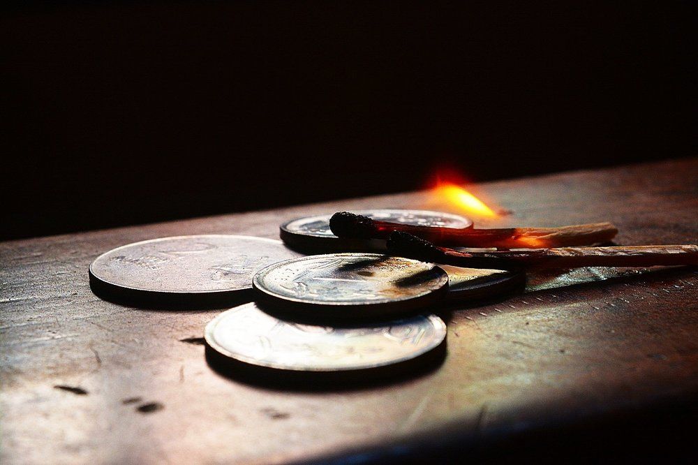 Let the money burn......
