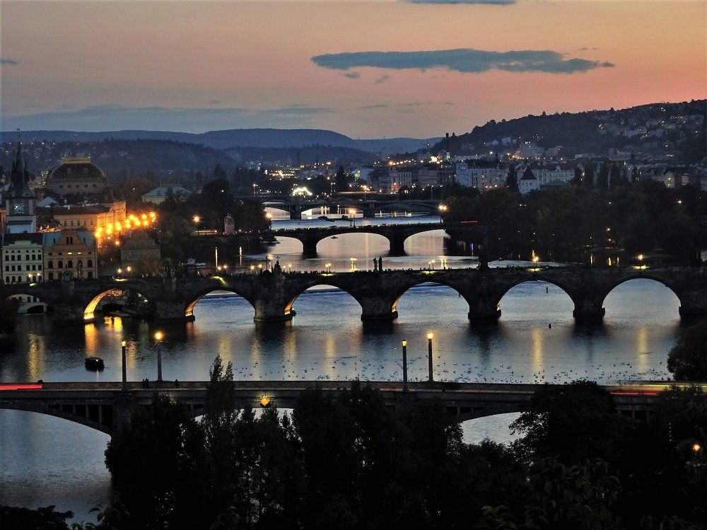 Вечерняя Прага