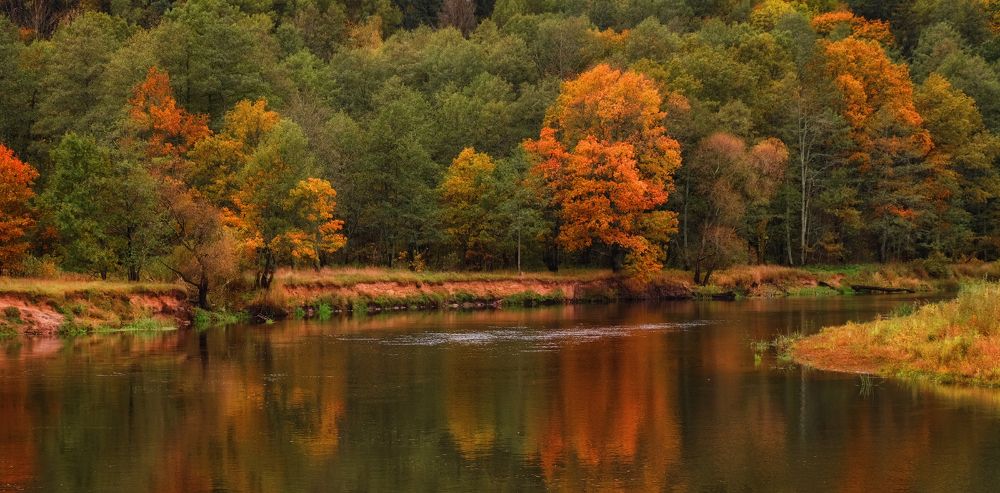 ...fiery riverbanks...