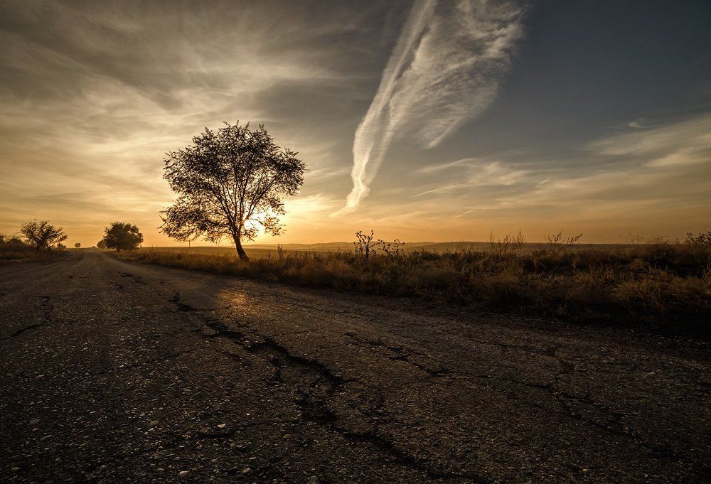 С закатом по пути