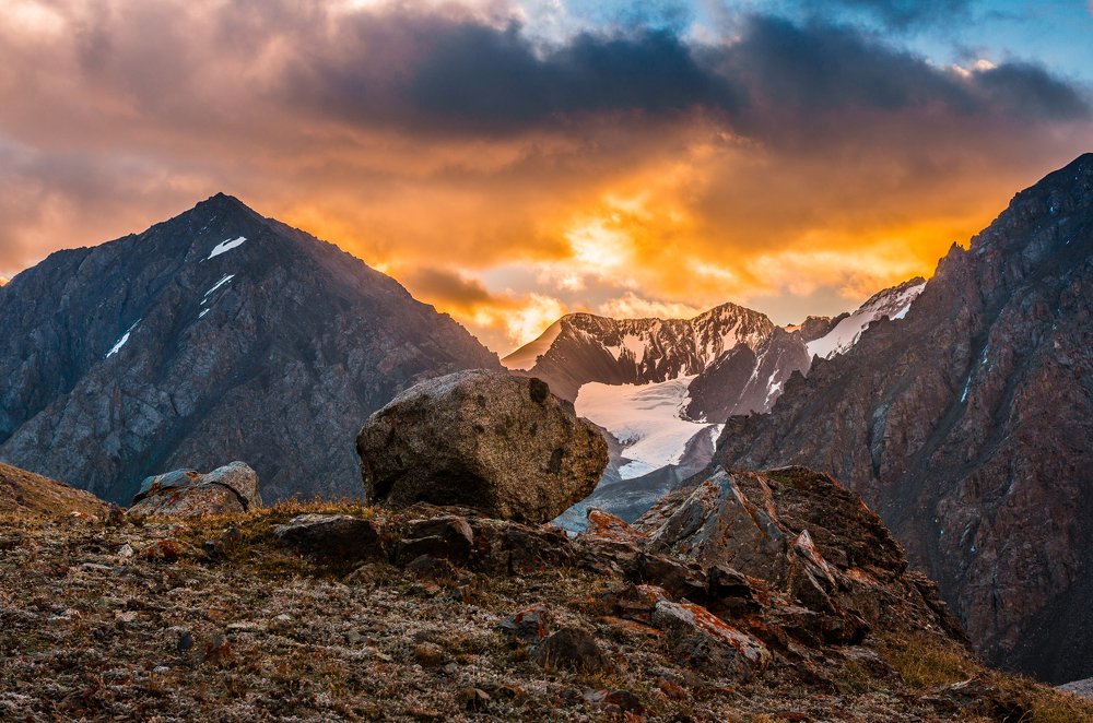 На рассвете