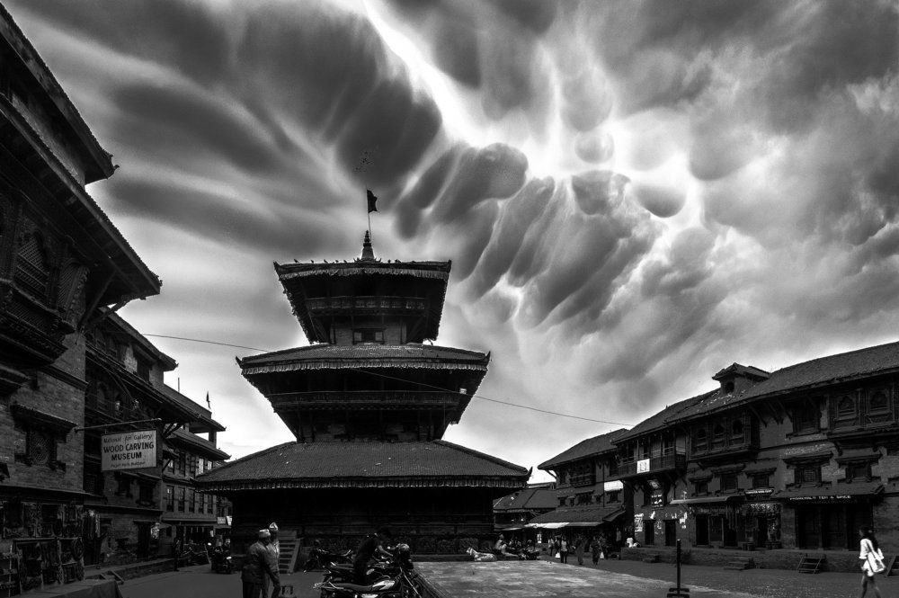 Mammatus cloud