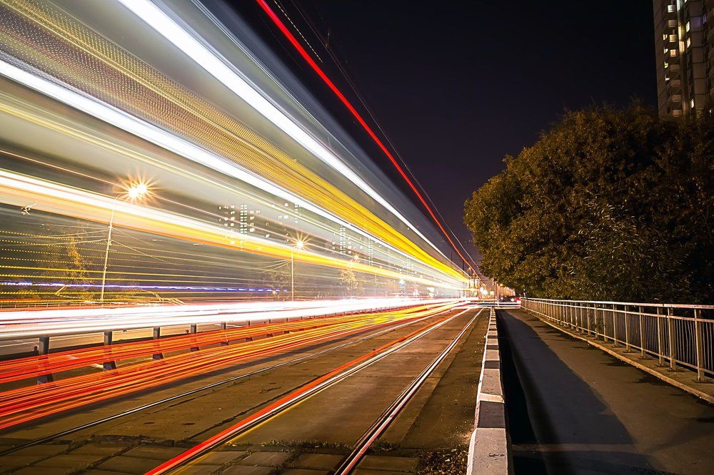 Московский трамвай.