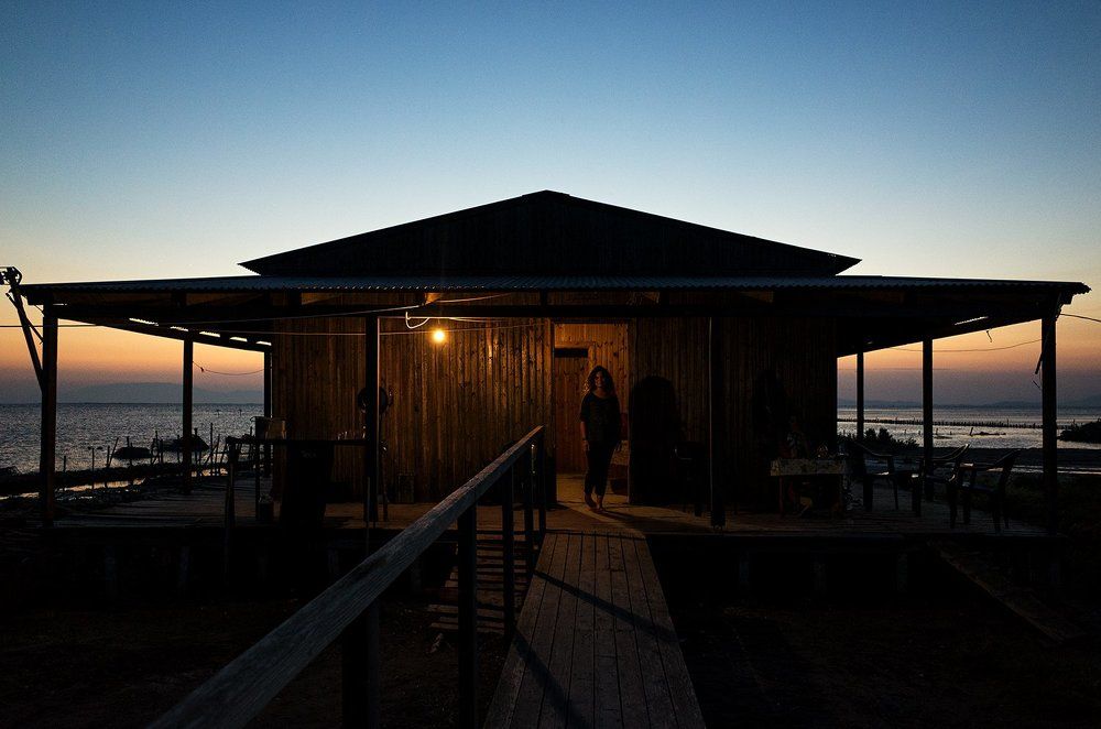 Portrait of a girl at a fisherman's house, Messolonghi, Greece