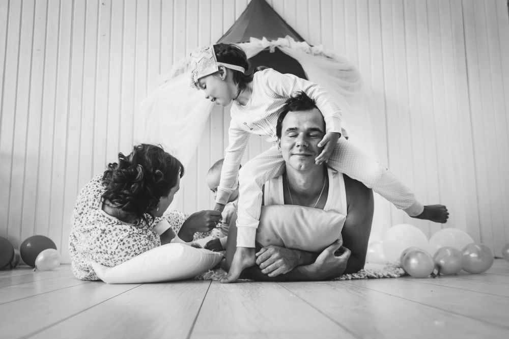 Счастливый папа