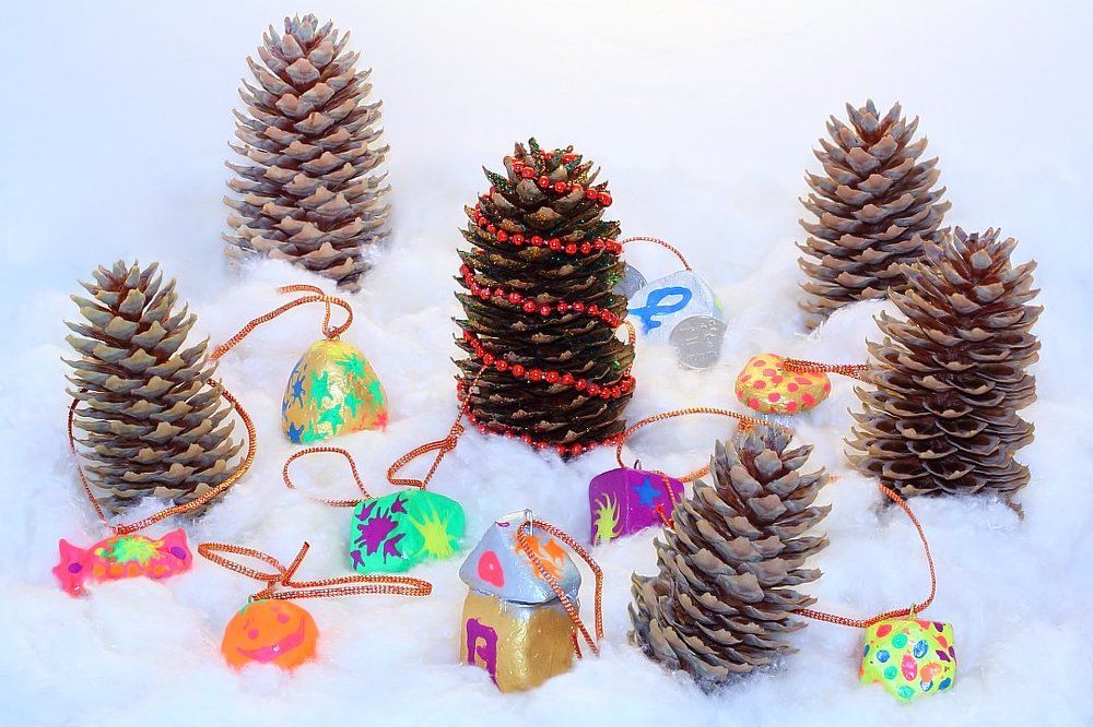 Новогодние игрушки...