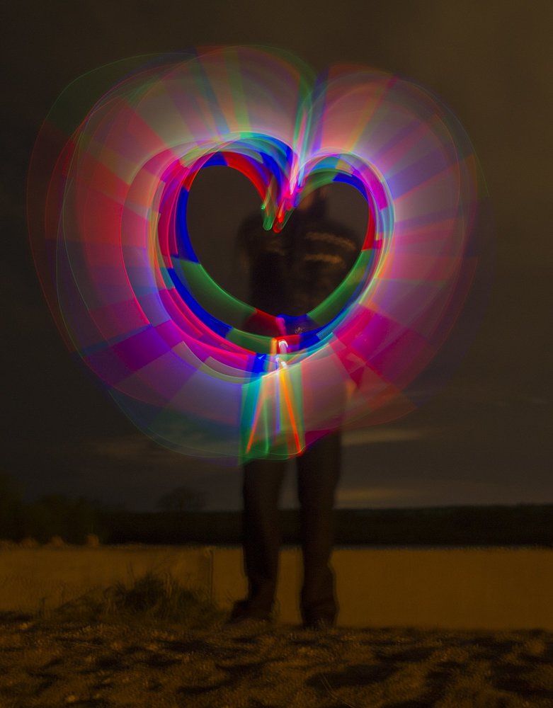 Цветное сердце