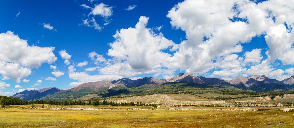 Восточные Саяны. Тункинская долина.