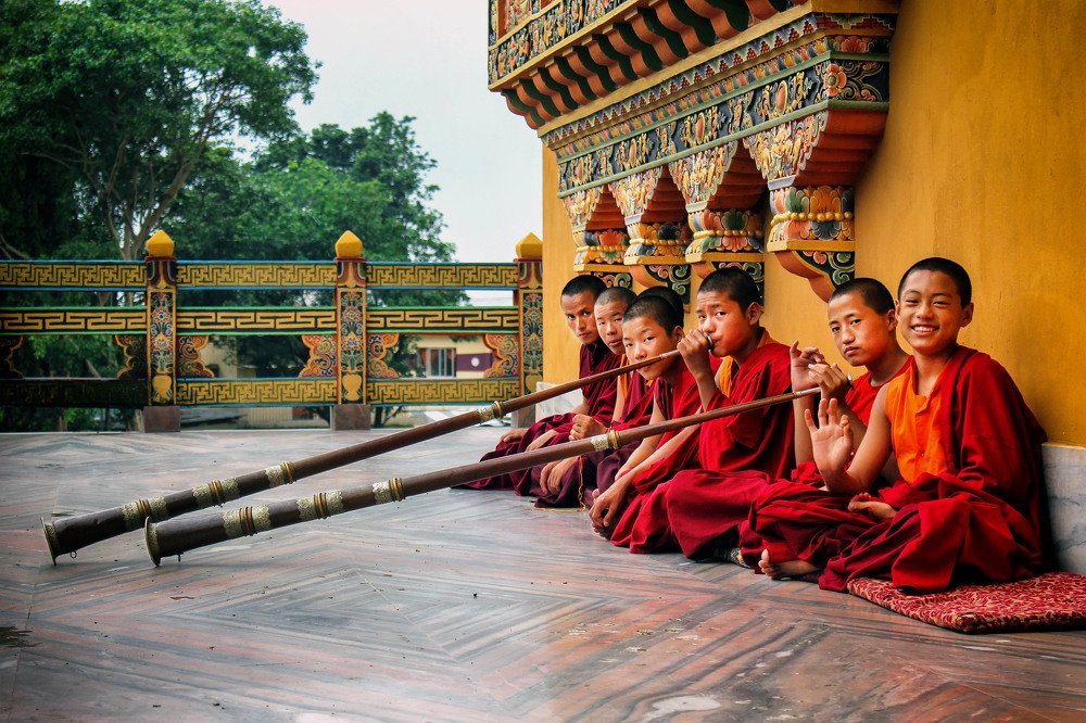 Students of a Monestary