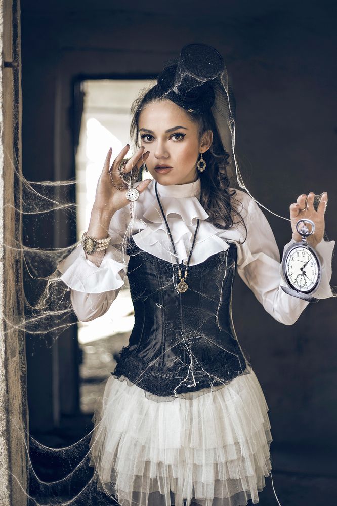 Девушка в стиле SteemPunk