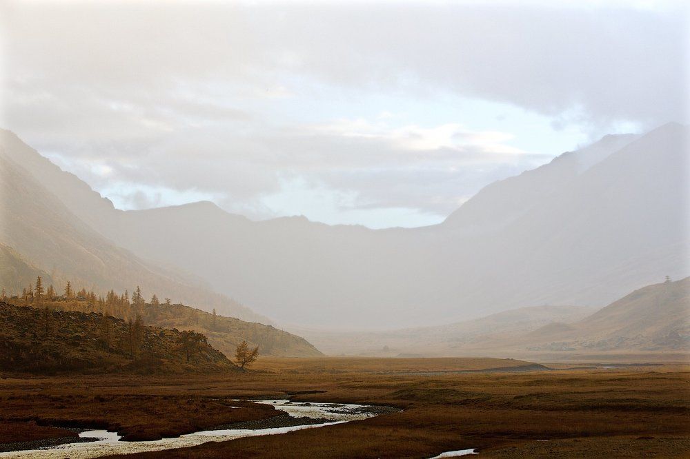 Дождь заходит