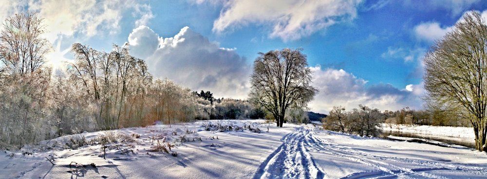 Первый  снег