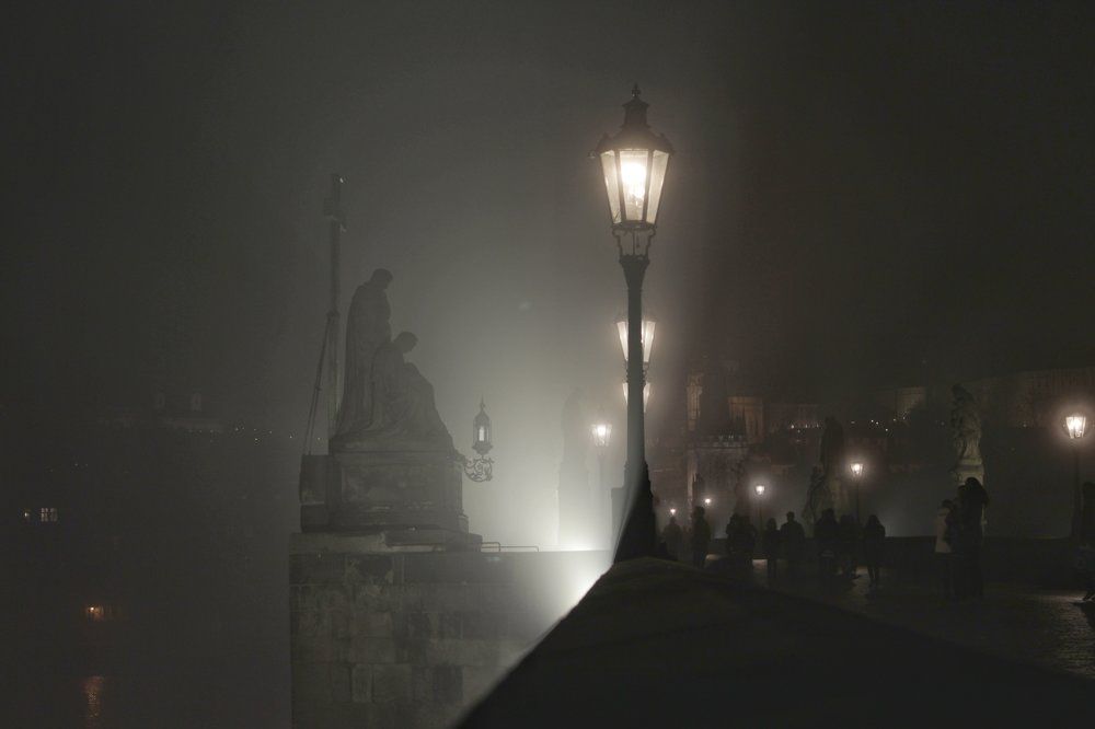 Mystical sculptures of the Charles Bridge